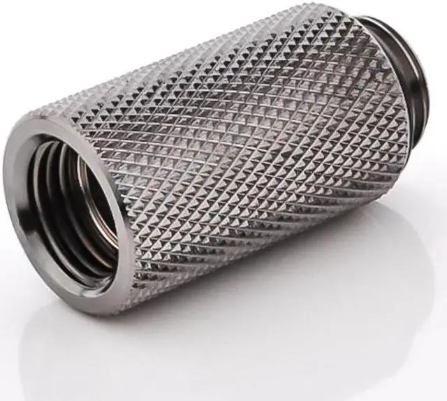 Main image of Bitspower G1/4" Male to Female Extender Fitting, 30mm, Black Sparkle