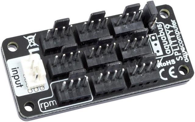 Aquacomputer SPLITTY9 Splitter (up to 9 Fans or Aquabus Devices