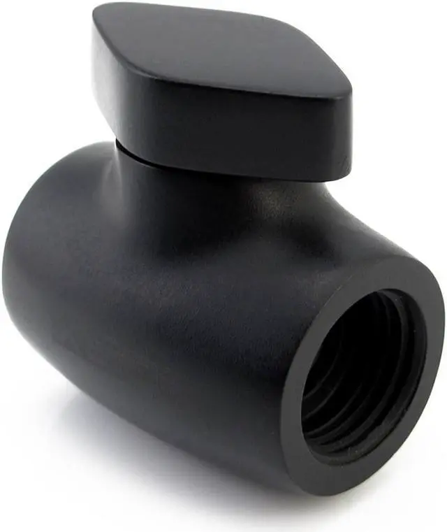 Alt view image 6 of 6 - XSPC G1/4" Ball Valve, Matte Black