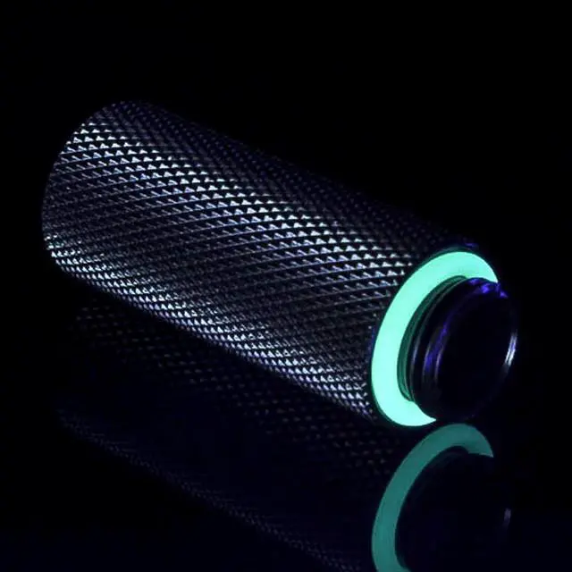 Alt view image 9 of 9 - Bitspower G1/4" Male to Female Extender Fitting, 40mm, Matte Black