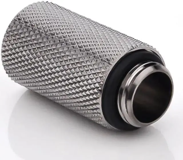 Alt view image 2 of 3 - Bitspower G1/4" Male to Female Extender Fitting, 30mm, Black Sparkle