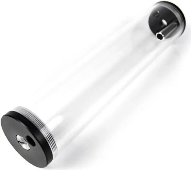 Main image of Barrow Reservoir with Acrylic Tube, 65 x 300mm Tube Size, Clear Tube, Black POM