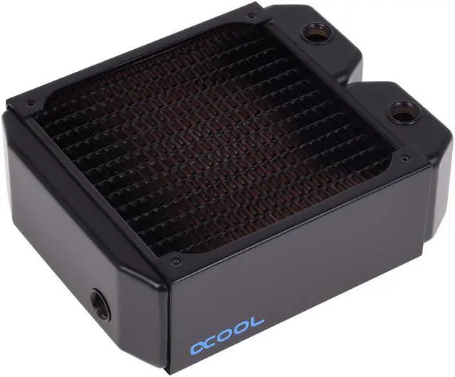 Alt view image 2 of 6 - Alphacool NexXxos UT60 Full Copper Radiator 140, 140mm x 1, Single Fan, Black