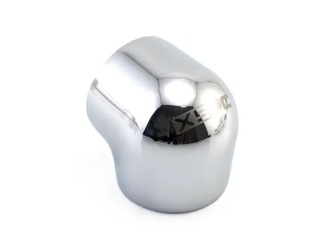 Alt view image 3 of 7 - XSPC G1/4" Female to Female 90 Degree Elbow Fitting, Chrome, 4-pack