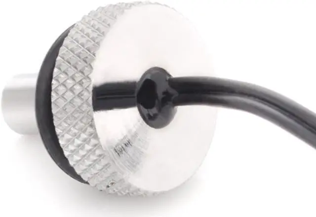 Alt view image 2 of 4 - Bitspower G1/4" Temperature Sensor Stop Fitting, Silver Shining