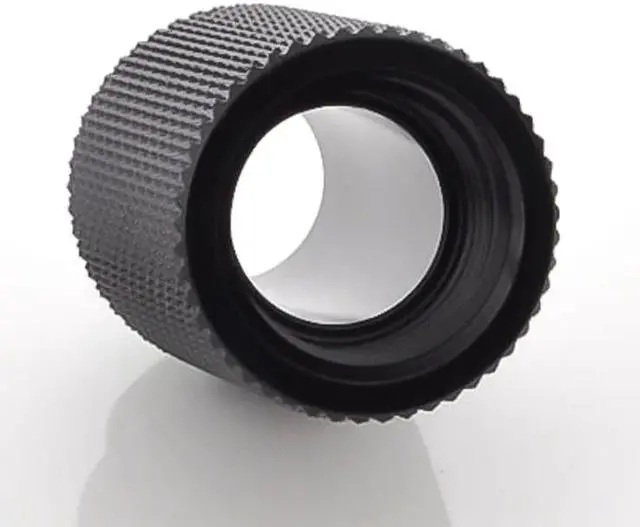 Alt view image 8 of 10 - Bitspower G1/4" Male to Female Extender Fitting, 25mm, Matte Black