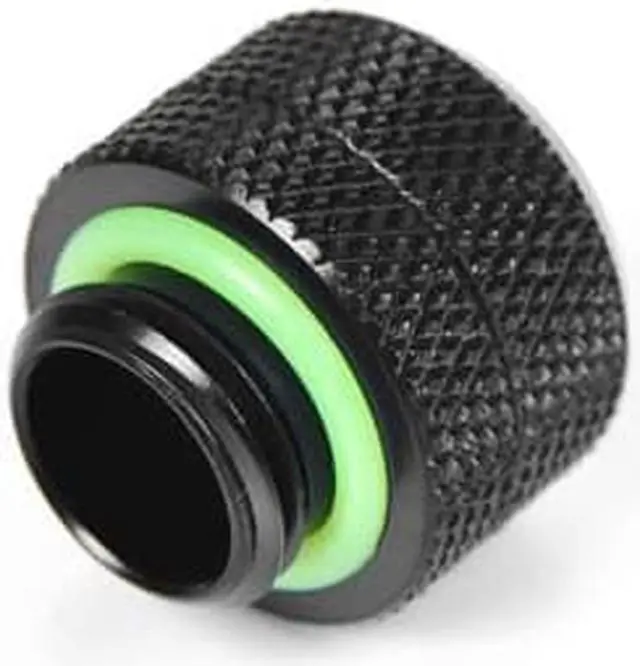 Alt view image 3 of 4 - Barrow G1/4" to 14mm Hard Tubing Compression Fitting, Black, 4-pack
