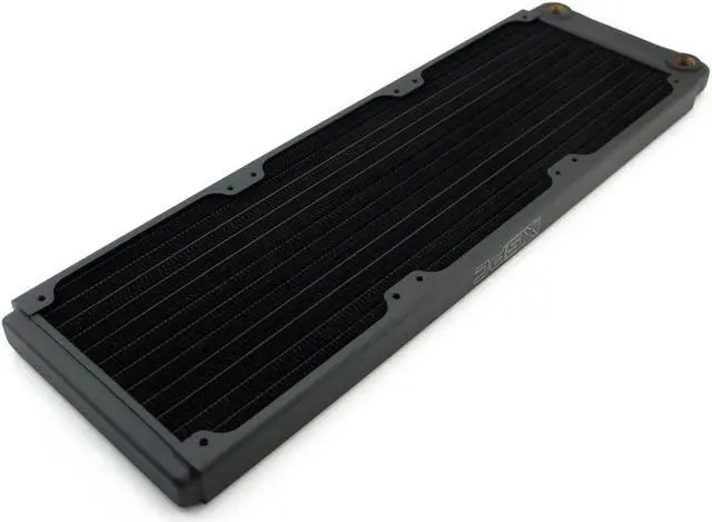 Alt view image 7 of 15 - XSPC TX360 Ultra Thin Radiator, 120mm x 3, Triple Fan, Black