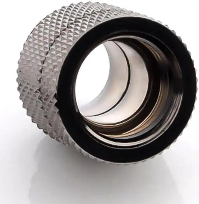 Alt view image 7 of 7 - Bitspower Anti-Twist Adapter Fitting, Black Sparkle