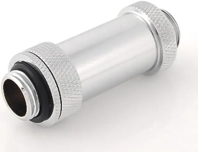 Alt view image 4 of 5 - Bitspower G1/4" Adjustable Aqua Link Pipe (41-69mm), Silver Shining