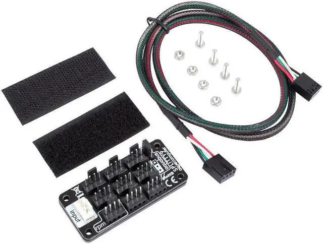 Alt view image 3 of 4 - Aquacomputer SPLITTY9 Splitter (up to 9 Fans or Aquabus Devices)