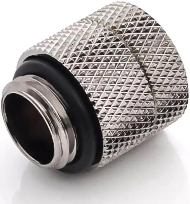Alt view image 6 of 7 - Bitspower Anti-Twist Adapter Fitting, Black Sparkle