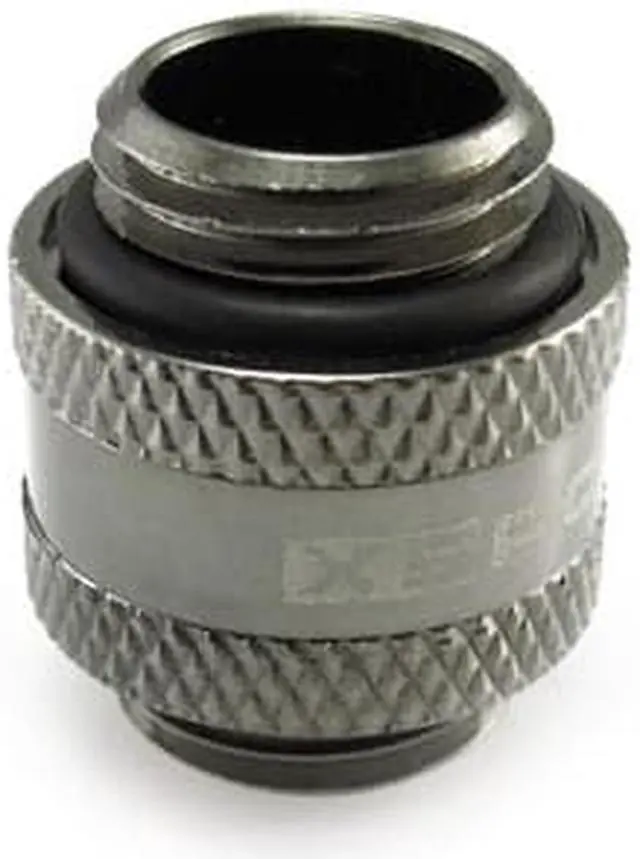 Alt view image 3 of 7 - XSPC G1/4" Male to Male Rotary Fitting, Black Chrome, 4-pack