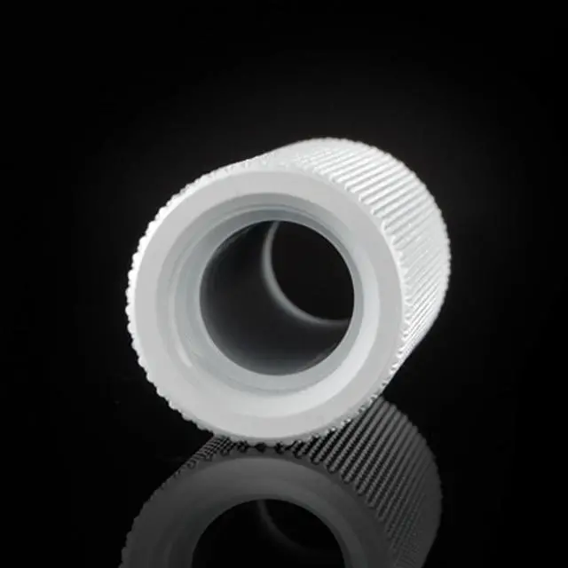 Alt view image 4 of 4 - Bitspower G1/4" Male to Female Extender Fitting, 50mm, Deluxe White