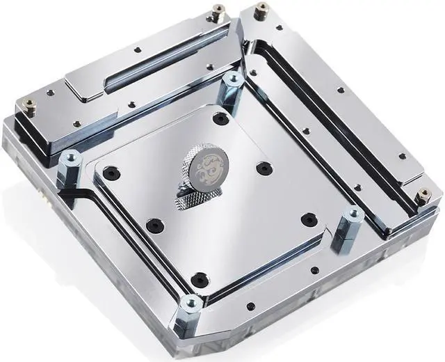 Alt view image 4 of 5 - Bitspower Full Cover Monoblock for Asus ROG Maximum X Hero, RGB, Nickel