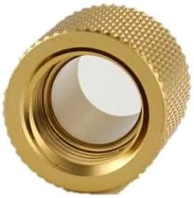 Alt view image 3 of 4 - Bitspower G1/4" Male to Female Extender Fitting, 15mm, True Brass