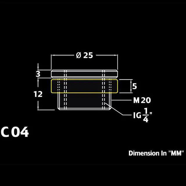 Alt view image 4 of 5 - Bitspower G1/4" CaseTop Water-Fill Set, True Brass