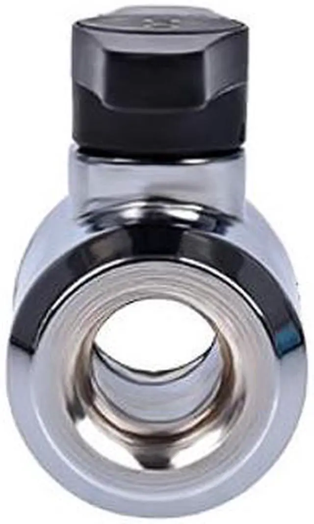 Alt view image 2 of 9 - Alphacool G1/4" Eiszapfen Series 2-way Ball Valve, Chrome