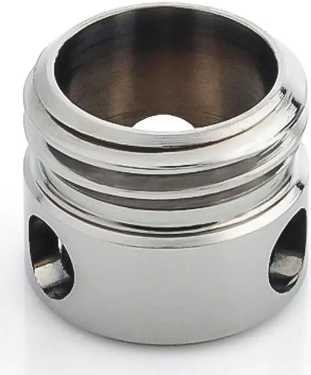 Alt view image 7 of 8 - Bitspower G1/4" Anti-Cyclone Adapter, Black Sparkle