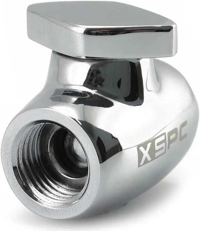 Alt view image 6 of 8 - XSPC Ball Valve G1/4 (Chrome)"