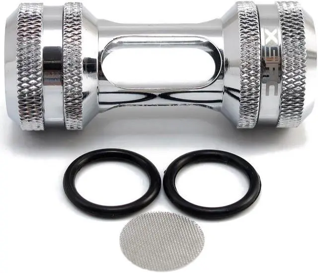 Main image of XSPC G1/4" Inline Filter, Chrome