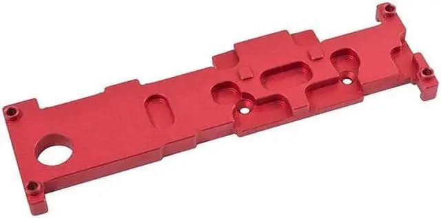 Alt view image 6 of 6 - Aquacomputer Passive Heat Sink for Aquaero 6, Red