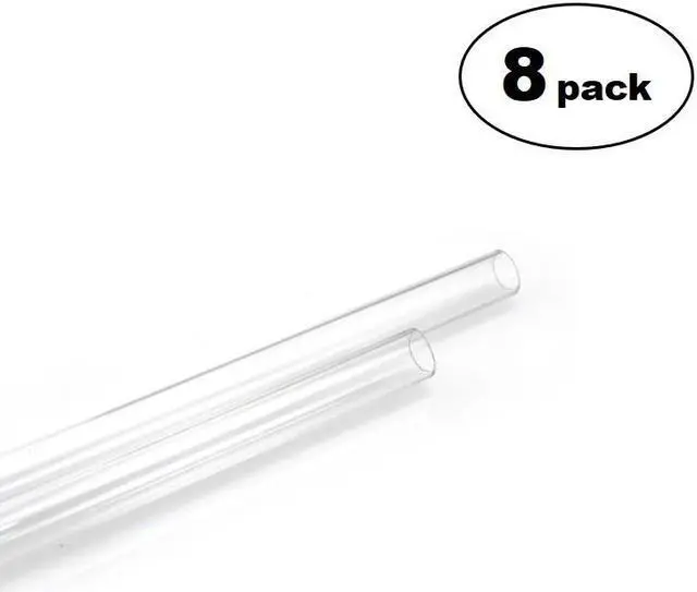 Main image of XSPC PETG Tubing 10mm ID, 14mm OD, 0.5m, Clear, 8-pack