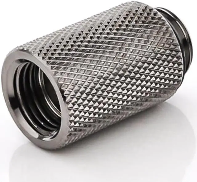 Alt view image 5 of 9 - Bitspower G1/4" Male to Female Extender Fitting, 25mm, Black Sparkle