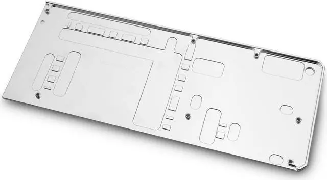 Alt view image 3 of 4 - EKWB EK-Vector Radeon VII GPU Backplate, Nickel