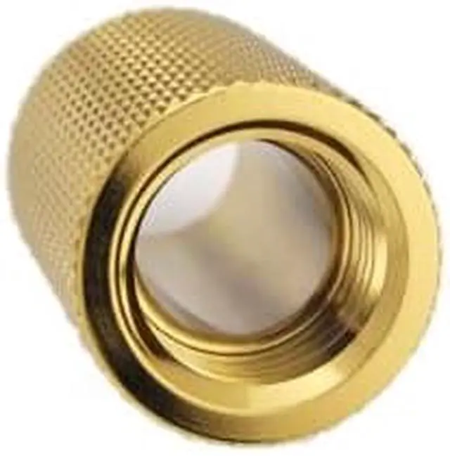 Alt view image 3 of 4 - Bitspower G1/4" Male to Female Extender Fitting, 25mm, True Brass