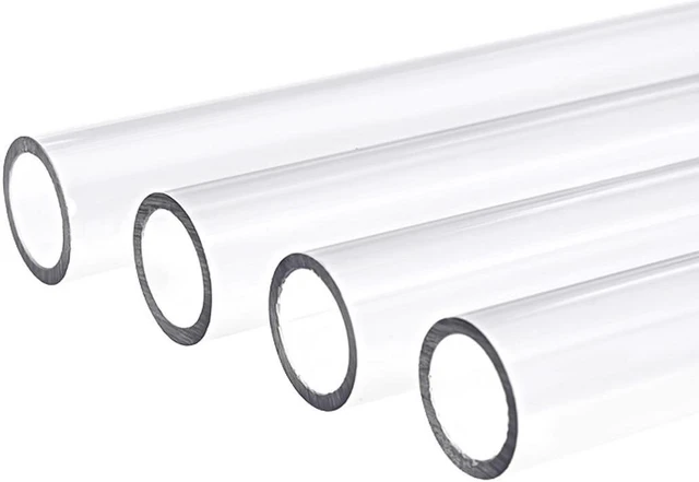 Alt view image 2 of 5 - Alphacool Eisrohr PETG HardTube 10mm ID, 13mm OD, 80cm, Clear, 4-pack