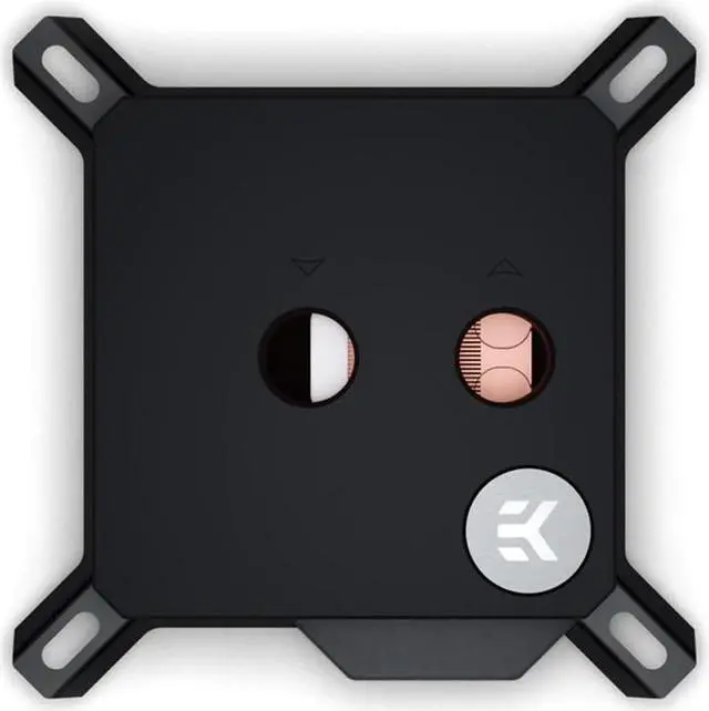 Alt view image 3 of 7 - EKWB EK-Quantum Velocity CPU Water Block, Intel CPU, Copper/Acetal