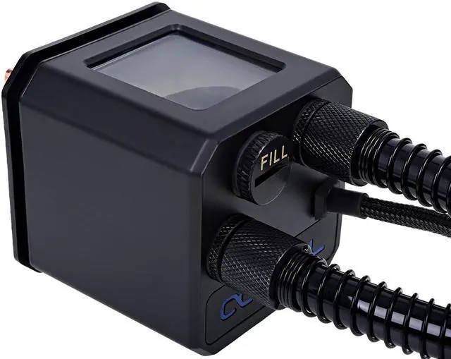 Alt view image 8 of 13 - Alphacool Eisbaer AIO CPU Cooler with 240mm Radiator