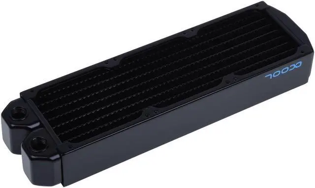 Main image of Alphacool NexXxos XT45 Full Copper Radiator 240, 80mm x 3, Triple Fan, Black