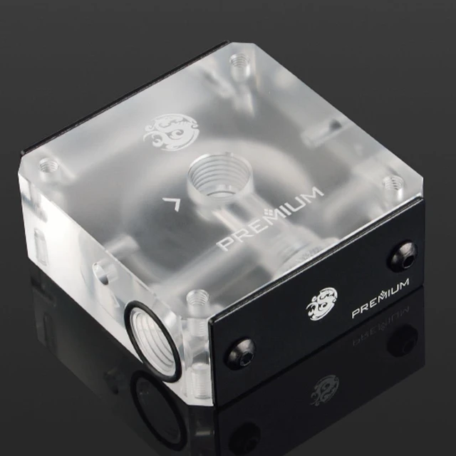 Main image of Bitspower Premium Magic-Cube Type DDC Mod Top, Acrylic