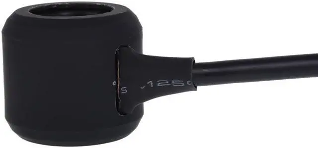 Alt view image 6 of 15 - Alphacool Aurora HardTube LED Ring for 13mm OD Tubing, Deep Black, RGB LEDs