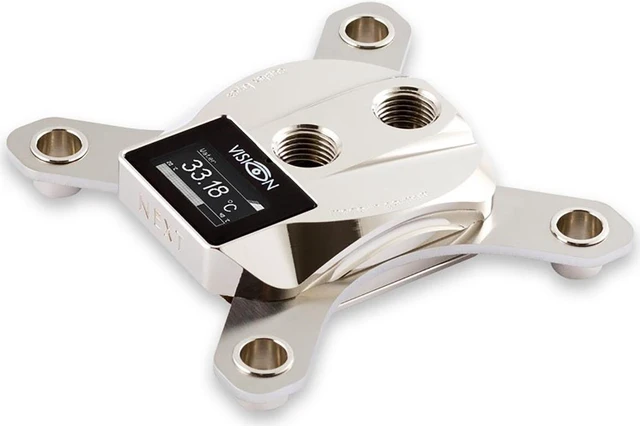 Main image of Aquacomputer Cuplex Kryos NEXT with VISION, Intel CPU, Nickel/Nickel