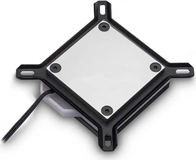 Alt view image 4 of 5 - EKWB EK-Velocity CPU Waterblock, Digital RGB, Intel CPU, Nickel/Acetal