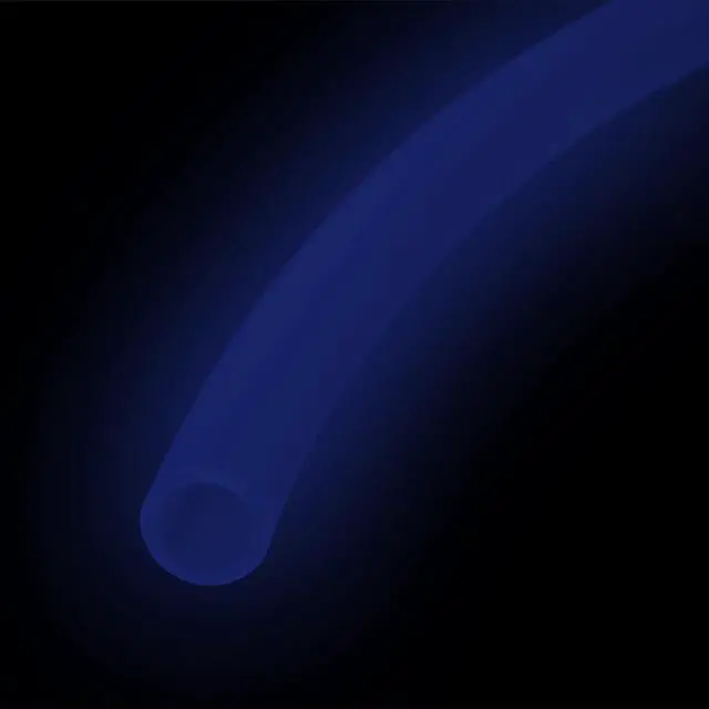 Alt view image 3 of 5 - Alphacool Alphatube HF Tubing 10mm ID, 13mm OD (3/8" ID, 1/2" OD), 1 meter, UV Black