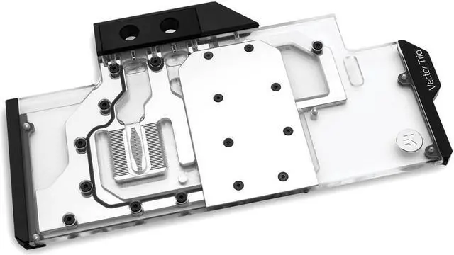 Alt view image 2 of 5 - EKWB EK-Quantum Vector Trio RTX 2080 GPU Water Block, D-RGB, Nickel/Plexi