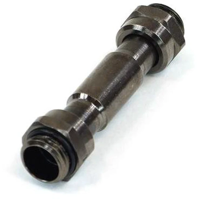 Alt view image 2 of 9 - Phobya Variable Length SLI/Crossfire Fitting, 2 Slot, Black Nickel