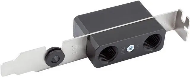 Main image of Aquacomputer Slot Cover with 2x G1/4" Ports