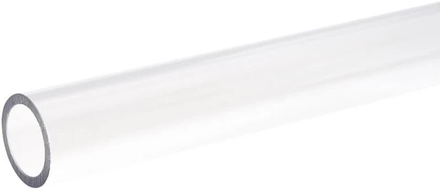 Alt view image 3 of 5 - Alphacool Eisrohr PETG HardTube 10mm ID, 13mm OD, 80cm, Clear, 4-pack