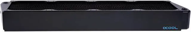 Alt view image 2 of 10 - Alphacool NexXxos UT60 Full Copper X-Flow Radiator 480, 120mm x 4, Quad Fan, Black