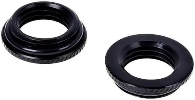 Alt view image 7 of 14 - Alphacool G3/8" Eiszapfen HF Quick Release Connector Kit, Deep Black