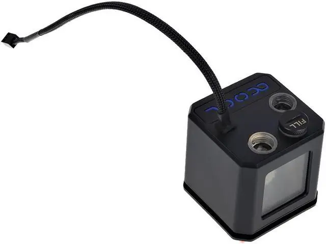 Alt view image 2 of 11 - Alphacool Eisbaer (Solo) CPU Water Block and Pump, Black