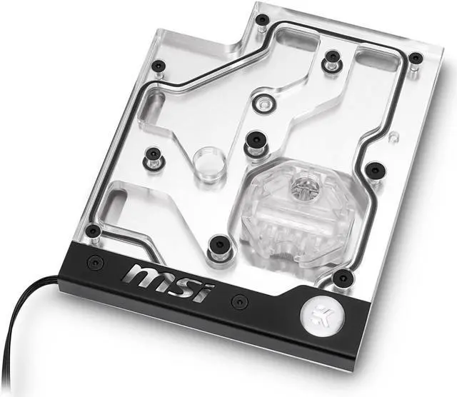 Alt view image 2 of 7 - EKWB EK-FB MSI X470 Pro Carbon RGB Monoblock, Nickel