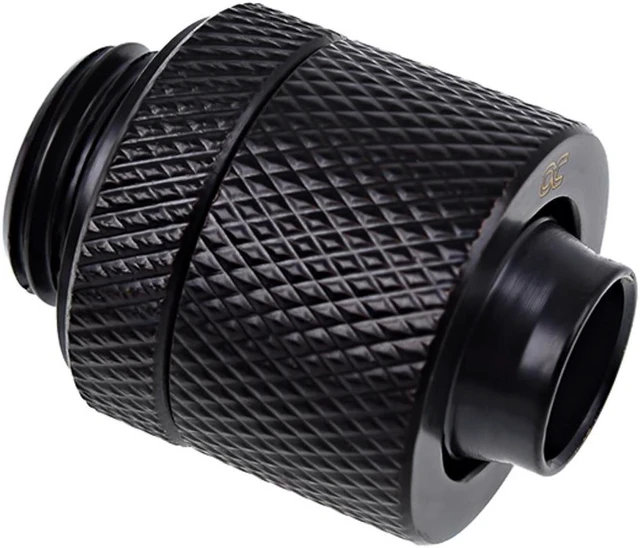 Alt view image 2 of 5 - Alphacool Eiszapfen 13/10mm compression fitting G1/4 - deep black sixpack