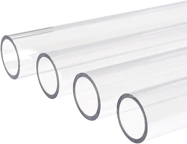 Main image of Alphacool Eisrohr PETG HardTube 13mm ID, 16mm OD, 80cm, Clear, 4-pack