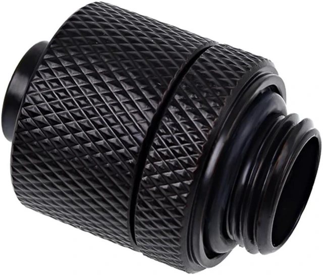 Alt view image 3 of 5 - Alphacool Eiszapfen 13/10mm compression fitting G1/4 - deep black sixpack